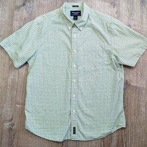 Abercrombie & Fitch Short-Sleeve Summer-Blend Button-Up Shirt size XL